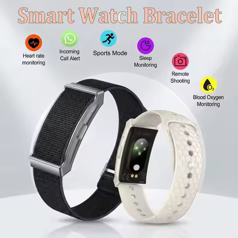 2026 New No Screen Smart Watch Men's Sports Outdoors Fitness Heart Rate Monitor IP68 Waterproof New 