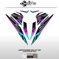Jupiter MX 135 / J5J6 STRIPING / STRIPING / STICKER STICKER / YAMAHA JUPITER MX 135 / LC 135 / EXCIT