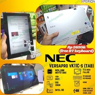 laptop tablet windows NEC Versapro VK11c-s SSD 128gb bekas mulus 