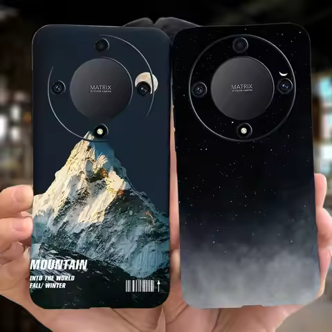 Fashion Phone Case For Honor X9a RMO-NX1 Candy Color Soft SIlicone TPU Cover For Honor X9 5G ANY-NX1