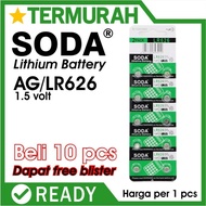 Baterai Battery Batre Batere Batu SR626 LR626 LR626SW AG4 377 LR626SW