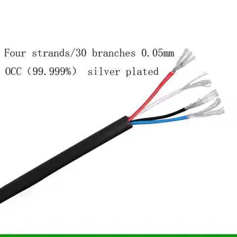 U55C Balance Cable for AKG Y40 Y50 PXC550 PXC480 Live2 Earphone Cables