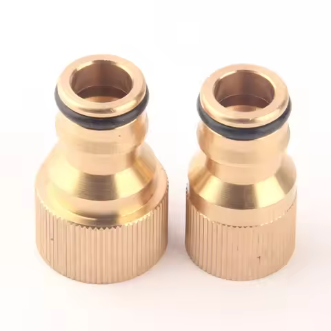 1pc M22 M18 Male Female Thread Quick Connector Adaptor Hose Pipe Tube Spray Nozzle Garden Watering F