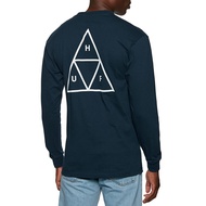 Essentials Triple Triangle Long Sleeve T-Shirt - 100% Cotton T-Shirt for Men
