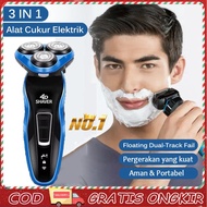 Alat Cukur Rambut Elektrik Shaver Alat Cukur Jenggot Listrik Portable