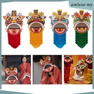 [AmlesoMY] 1 Piece Lion Material, Chinese Spring Festival, Lion Dance Head,