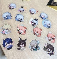 崩壞星穹鐵道 官方表情包貼紙 鏡流 青雀 停雲 桑博 桂乃芬 素裳 傑帕德