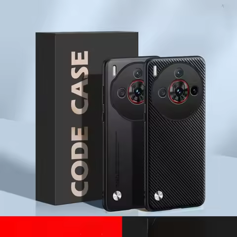 For ZTE Nubia Z60s Pro Case Plain PU Leather Silicone TPU Protection Cover for Nubia Z60 S Pro Z60SP
