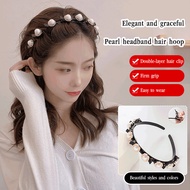 Braidable hair band / snap clip / hair clip / headgear