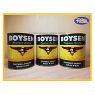 BOYSEN PAINT FLATWALL ENAMEL WHITE 1LTR