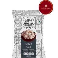 Mr Makhana Fox Nuts Black Salt Popped Lotus Seeds Roasted In Olive Oil 20g