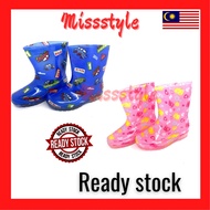 Kasut hujan kanak kasut kebun budak boots getah kanak/kids rain boot