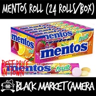 [BMC] Mentos Rolls (Bulk Quantity, 2 Boxes for $40) Rainbow  [SWEETS] [CANDY]