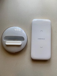 Momax 💕Q.Power PRO 無線充電移動電源連底座 8000mAh