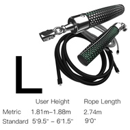Crossrope Get Lean strong Set - Weighted Weighted Strength Training Improve Power Endurance Fun Jump Rope Workout jumping rope
