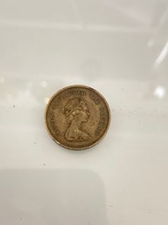 Hong Kong 50 Cents Coin 1977