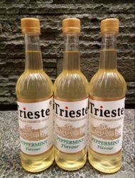Trieste Syrup - Syrup trieste Rasa Pepermint kemasan 650ml