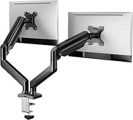 ErGear Dual Monitor Mount up to 32 inches Screen, Max 22 lbs Each Arm, Adjustable Dual Monitor Stand