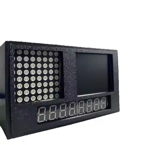 Racing Simulator Display for ETS2/AC | Modular RGB Lighting, Compatible with Thrustmaster & G29 | SI
