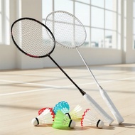 Full carbon frame Axforce Cannon badminton racket pre-strung 10/11/12kg