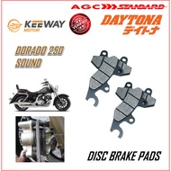 KEEWAY DISC BRAKE PADS DORADO 250 SOUND BEST QUALITY