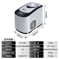 Wotuolai Ice Cream Machine Gelato Automatic Compressor Fast For Home Making Small Mini Ice Cream Mac