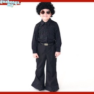 Children's Day Clothing Children Retro 70's Disco costume Sequins Singer Model Show outfits