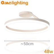 奧瑪燈飾 - LED燈 48W 光環 天花燈 吸頂燈 燈飾 2613-48 遙控調光調色