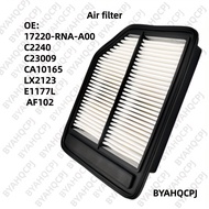 TEMU Air Filter C2240, Suitable For For Stream (2005-2014 1.8l) For Civic (2005- 1.8l/1.0t) For Ciim