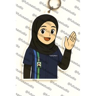Keychain Family Mart (female)