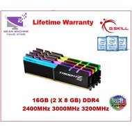 G.SKILL TridentZ RGB DDR4 16GB (2 x 8GB) / DDR4 All range