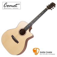 Comet CG600GAC 切角-40吋民謠吉他 附贈Pickx2、移調夾、背帶、吉他袋【木吉他/自彈自唱必備/CG600-GAC】
