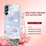 Anti Crack Cute Rabbit Illustration Case Infinix 0 hot 60pro plus i Smart 10 Plus note 50 pro Smart 