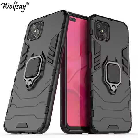 For Oppo Reno 4Z 5G Case Armor Magnetic Suction Stand Full Edge Cover For Oppo Reno 4 Z 5G Case For 