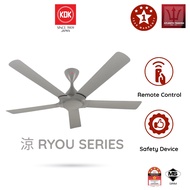 KDK REMOTE CEILING FAN 涼 RYOU SERIES (56”/140CM) K14PH-EY/K14PH-PBR