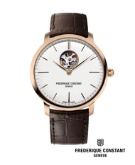 Frederique Constant นาฬิกาข้อมือผู้ชาย Automatic FC-312V4S4 Heart Beat Slimline Men’s Watch