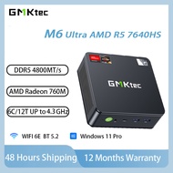GMKtec M6 Ultra/ K8 plus/K12/G3 Pro/G10 AMD Ryzen 7/ 5 Windows11 Office /Gaming Mini PC (Shipped wit
