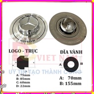 01 Maybach A600 car wheel cover Logo, installed for Mercedes GLS450, GLS600, 22 inch wheels - GENUIN