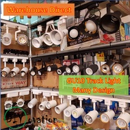 [Warehouse Direct] Aluminium Track light casing and holder for GU10 led bulb/ Replaceable bulb