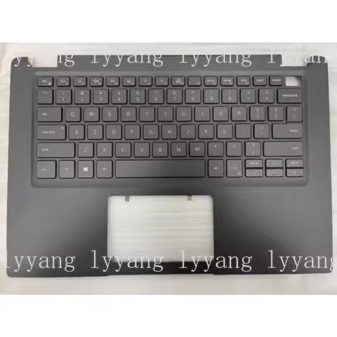 f For DELL Latitude 3410 E3410 Laptop Backlit US Keyboard Palmrest 00MC2P 0MC2P