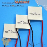 TARSURR Semiconductor Cooling Sheet, 30x30mm 15x30mm Refrigeration Plate,  5 Styles TES1-07102 TES1-