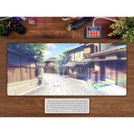 Japanese Cute Street Desk Pad(3 Patterns),Mouse Pad XXL,Desk Mat,Kawaii Desk Decoration,Office Desk Mat Pad,Desktop Mat,Keyboard Laptop Mat