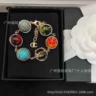 Button Colorful Planet Ball Bracelet Fashion Retro Ball Bracelet