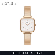 Daniel Wellington Quadro Studio 22x22mm Rose gold White - Watch for women - Womens watch - Fashion watch - DW Official - Authentic