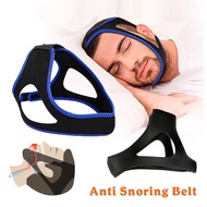 Anti Snore Stop Snoring Chin Strap Belt Anti Apnea Jaw Solution Sleep Support Apnea Belt Adjustable 