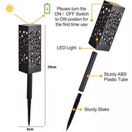ไฟโซล่าเซลล์ ไฟปักสนาม สไตล์ญี่ปุ่น ตกแต่งสวน รั้ว หน้าบ้าน LED Solar cell nightsun มีหลายแบบ