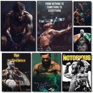 U-UFC boxer C-conor m-mcgregor Poster HD canvas painting home living room bedroom bar aesthetic deco