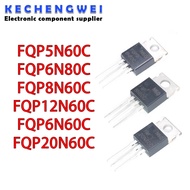 1-5PCS FQP8N60C TO-220 8N60C FQP6N80C 6N80C FQP5N60C FQP5N60 FQP6N60C FQP12N60C FQP12N60 FQP20N60C 2