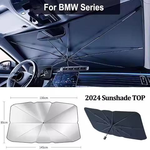 Car Sunshade Windshield Umbrella For BMW i3 i4 i5 i7 M3 M4 M5 M6 M8 E60 E61 E70 E81 E87 E90 E91 E92 