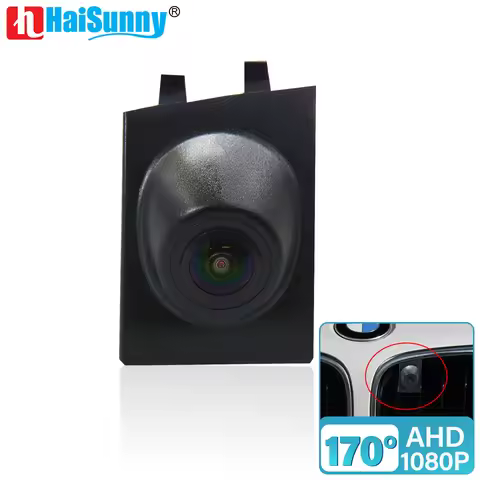 HaiSunny AHD 1080P 170° Front View Camera For BMW 3 Series F30 GT F34 Gran Turismo E90 E91 E92 E93 F